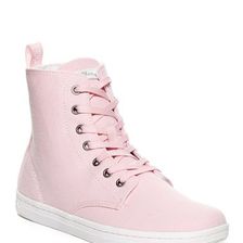 Incaltaminte Femei Dr Martens Hackney Hi Top Sneaker Unisex BUBBLEGUM