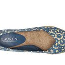 Incaltaminte Femei LAUREN Ralph Lauren Cecilia WisteriaWheat Batik Floral Cotton