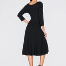 Rochie cu mâneci 3/4 