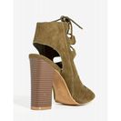 Incaltaminte Femei CheapChic Stash-01v Draw The Line Bootie Olive