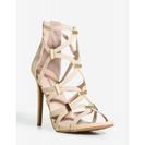 Incaltaminte Femei CheapChic Silvia Work It Heel Nude