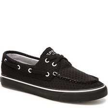Incaltaminte Femei Sperry Top-Sider Biscayne Perforated Boat Shoe Black