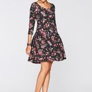 Rochie cu mâneci 3/4 