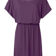 Rochie cu mâneci liliac 