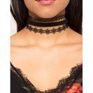 Bijuterii Femei CheapChic Multi Layered Choker Set Black