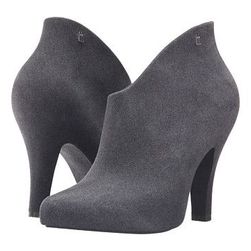 Incaltaminte Femei Melissa Shoes Melissa Drama Grey Flocked