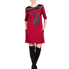 Rochie burgundy, cu print pisica, Lucky 13, Amelie Suri