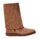 Incaltaminte Femei Johnston Murphy Bree Cuffed Boot Stone Waxy Suede