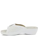 Incaltaminte Femei Flexus by Spring Step Edella Wedge Sandal White