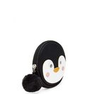 Accesorii Femei Forever21 Penguin Zip Coin Wallet Blackmulti