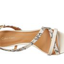 Incaltaminte Femei Calvin Klein Lorren Soft White Muted SnakePatent