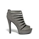 Incaltaminte Femei GUESS Cerys Caged Platform Heels grey fabric