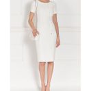 Incaltaminte Femei Nissa Rochie de zi RZ7733 Alb