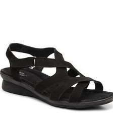 Incaltaminte Femei Spring Step Edelweiss Wedge Sandal Black