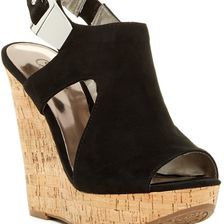 CARLOS by Carlos Santana Malor Wedge Black