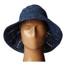 Accesorii Femei LAUREN Ralph Lauren Paper Straw Sunwashed Dockside Cloche ChambrayIndigo