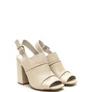 Incaltaminte Femei CheapChic City Sleek Chunky Mule Heels Stone