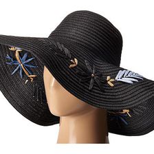 Accesorii Femei BCBGMAXAZRIA Floral Floppy Black