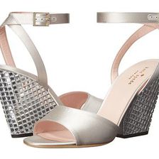 Incaltaminte Femei Kate Spade New York Isadora Dove SatinClear Stoned Heel