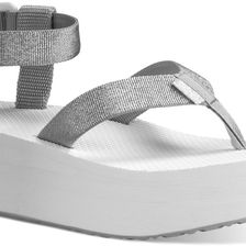 Teva Flatform Sandal Silver