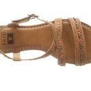 Incaltaminte Femei Frye Carson Boho Criss Cross Tan Tumbled Full Grain