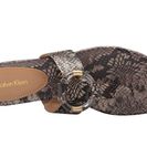 Incaltaminte Femei Calvin Klein Aiden Natural Snake Print Leather