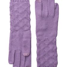 Accesorii Femei Echo Design mSoft Pointelle Touch Gloves Viola Heather