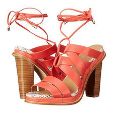 Incaltaminte Femei Calvin Klein Panelope Deep Coral Toscana Leather