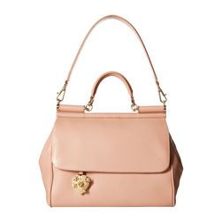 Dolce & Gabbana Borsa A Mano Vit.Volanato Nudo