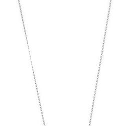 Cole Haan Architectural Basket Weave Spike Pendant Necklace Light Rhodium