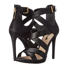 GUESS Abby Black Leather