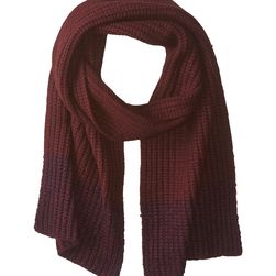 Marc by Marc Jacobs Patchwork Wool Scarf Musk Brown Multi
