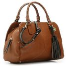 Accesorii Femei Nine West Nine West Tasseled and Tied Satchel Tan
