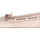 Incaltaminte Femei Minnetonka Canvas Cally Slipper Natural