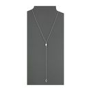 Bijuterii Femei Rebecca Minkoff Two Diamond Y Necklace RhodiumCrystalOpal