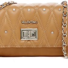 Valentino By Mario Valentino Noelle Diamond Quilt Leather Convertible Crossbody ALMOND