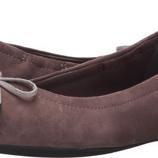 Rockport Total Motion Hidden Wedge Tied Ballet Sparrow Kid Suede