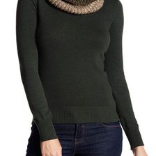 Accesorii Femei Collection Xiix Marl Knit Cowl Scarf YOSEMITE GREEN