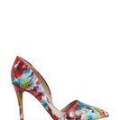 Incaltaminte Femei French Connection Fracture Floral Elvia Pointed Toe d\'Orsay Pumps Multi