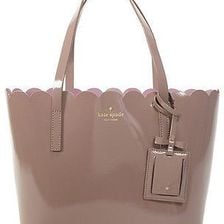 Kate Spade New York Lily Avenue Carrigan Patent Leather Small Tote - Porcini N/A