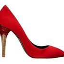 Incaltaminte Femei Oscar de la Renta Pia 105mm Ruby SuedePlexi