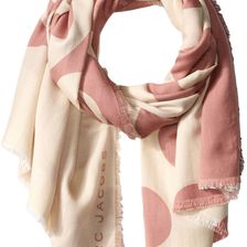 Marc Jacobs Big Spot Scarf Sequin Pink Multi