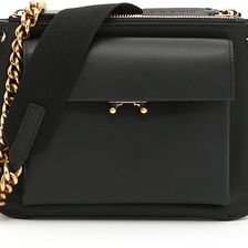 Marni Pocket Bag BLACK/CHESTNUT