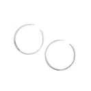 Bijuterii Femei Forever21 Layered Hoop Earrings Silver