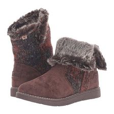 Incaltaminte Femei SKECHERS Bobs Alpine - Winter Warrior Chocolate