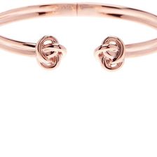 Fossil Hinged Knot Cuff Bracelet ROSE GOLD