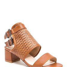 Incaltaminte Femei French Blu Anita Open Toe Heel Cognac