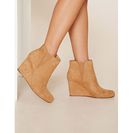 Incaltaminte Femei Forever21 Faux Suede Wedges Taupe