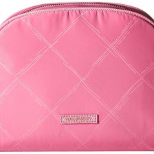 Vera Bradley Luggage Preppy Poly Large Cosmetic Blossom Pink