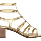 Incaltaminte Femei LAUREN Ralph Lauren Madge Ralph Lauren Gold Metallic Kidskin